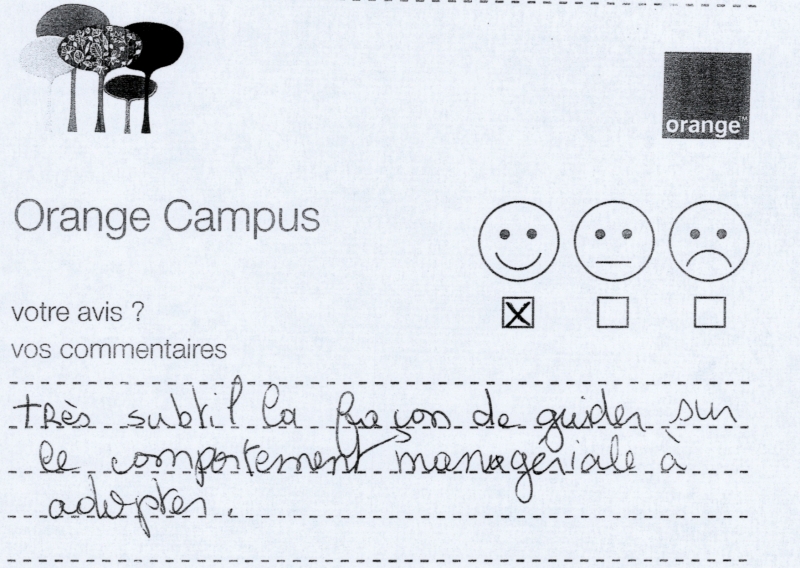 Critiques conference Orange par le magicien mentaliste Xavier Nicolas (2)