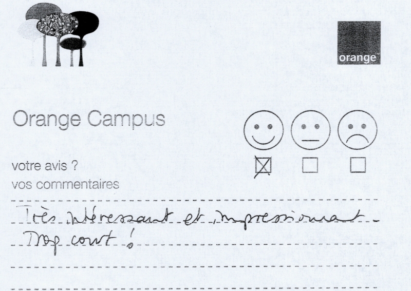 Critiques conference Orange par le magicien mentaliste Xavier Nicolas (7)